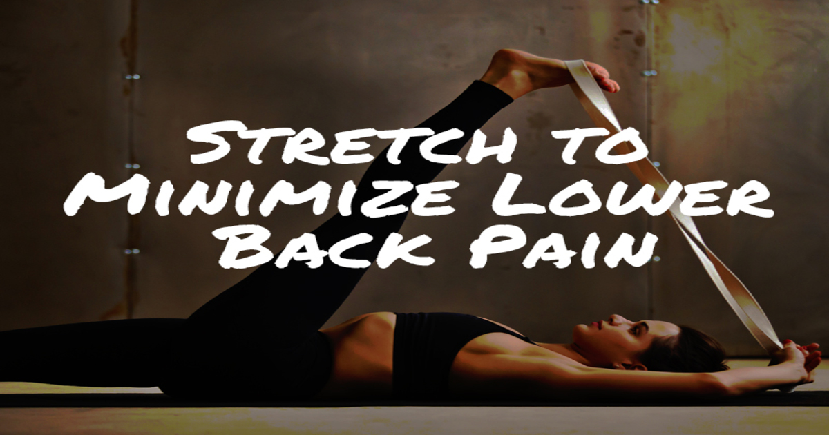Lower back hamstring stretch outlet